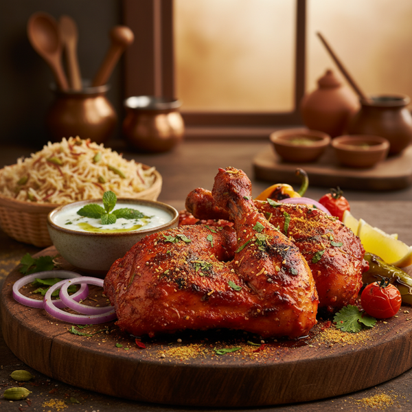 Spiced Tandoori Chicken Delight recipe