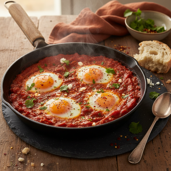 Spiced Tomato and Egg Delight recipe