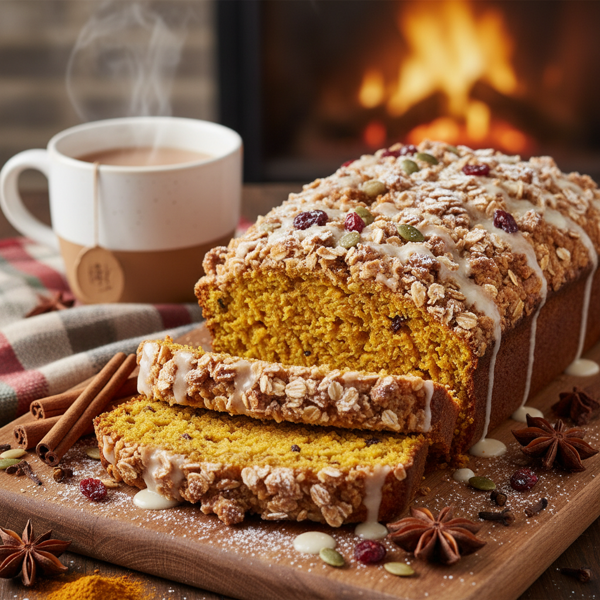 Spiced Vegan Pumpkin Loaf recipe
