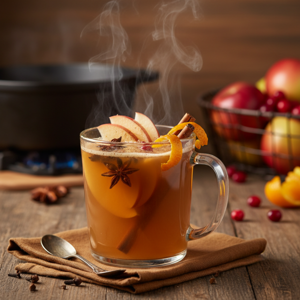Spiced Warm Apple Cider Delight recipe