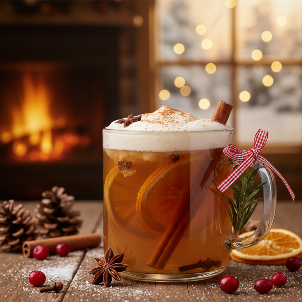 Spiced Winter Wonderland Apple Cider recipe