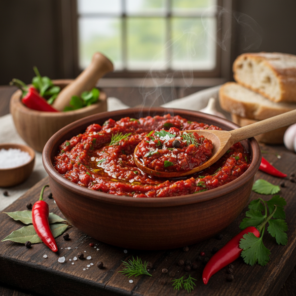 Spicy Abkhazian Pepper Sauce recipe