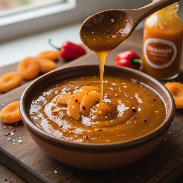 Spicy Apricot Chamoy Sauce recipe