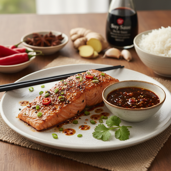 Spicy Asian-Inspired Salmon Marinade recipe