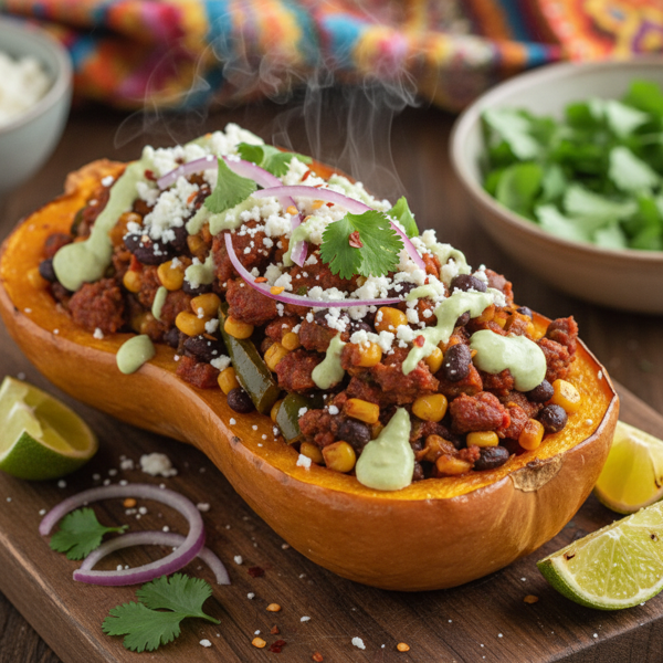 Spicy Baja Butternut Squash Bliss recipe
