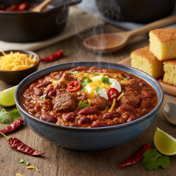 Spicy Beef & Bean Chili Con Carne recipe