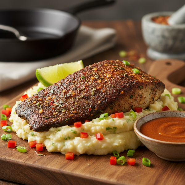 Spicy Blackened Catfish Delight recipe