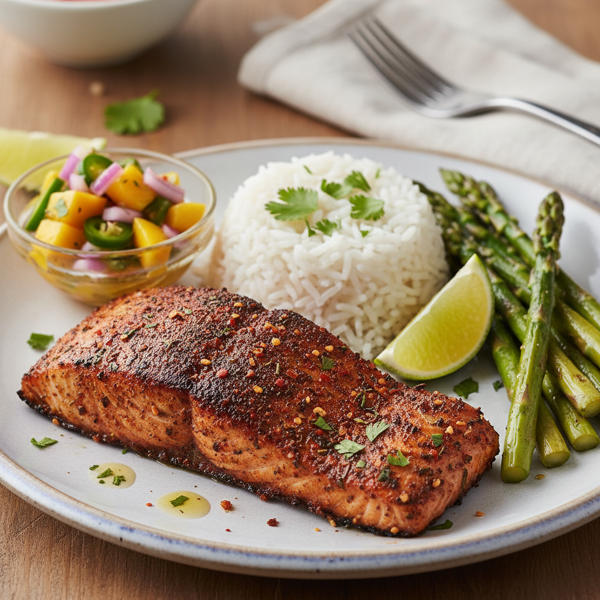 Spicy Blackened Salmon Delight recipe