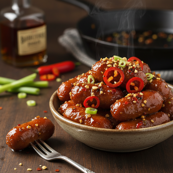 Spicy Bourbon Cocktail Franks recipe