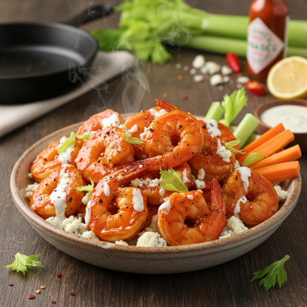 Spicy Buffalo-Style Shrimp Delight recipe