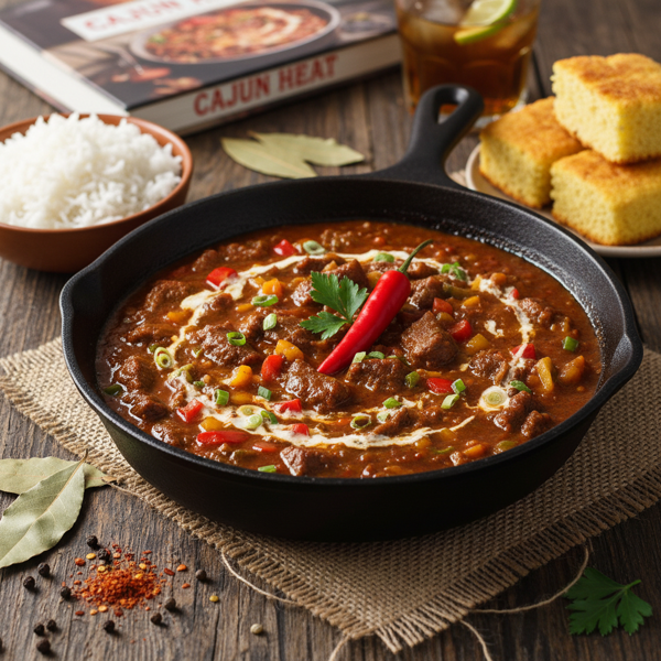 Spicy Cajun Beef Sauce recipe