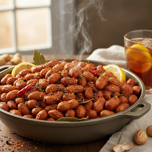 Spicy Cajun Boiled Peanuts Delight recipe