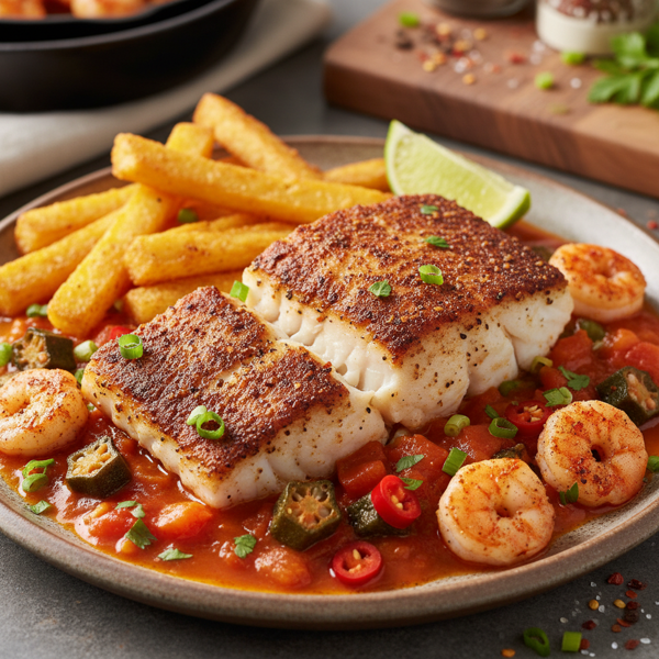 Spicy Cajun Halibut Delight recipe