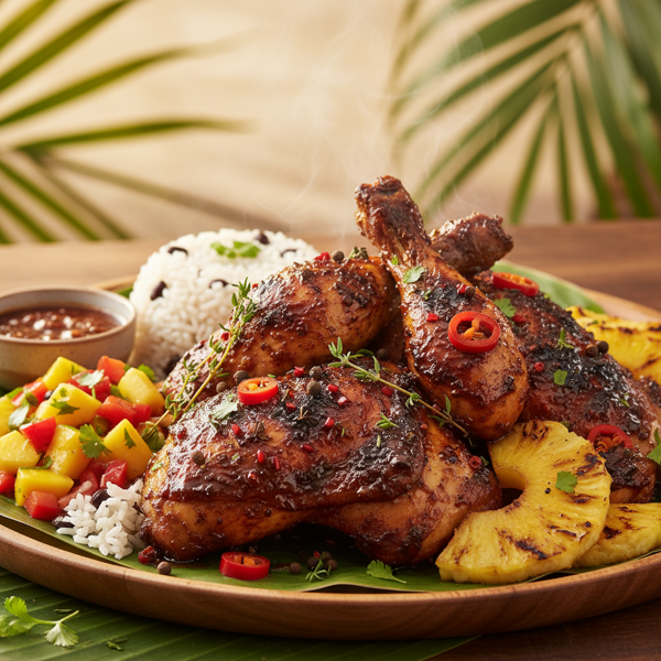 Spicy Caribbean Jerk Chicken Delight recipe
