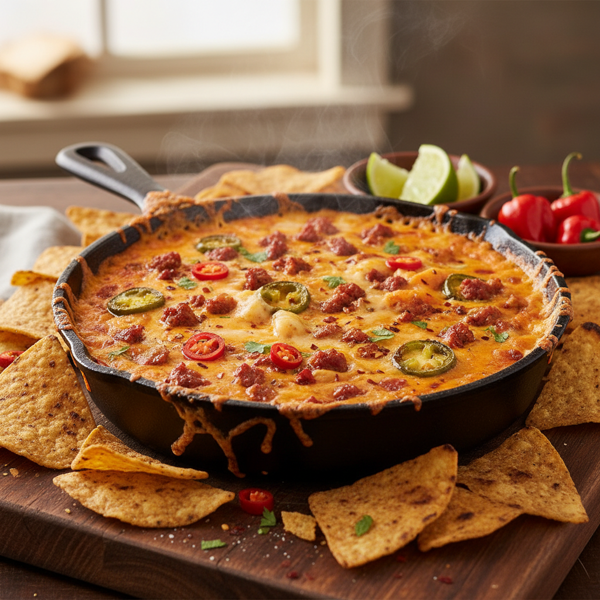 Spicy Cheesy Diablito Dip recipe