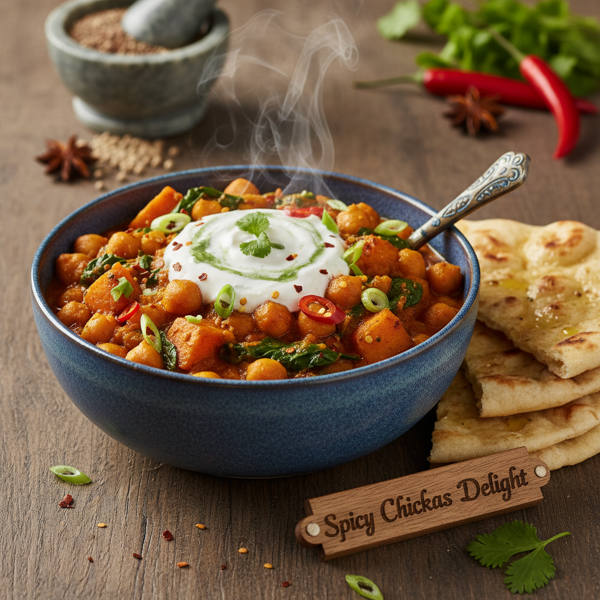 Spicy Chickpea Delight recipe