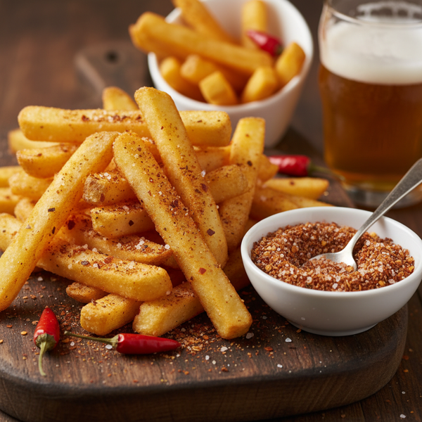 Spicy Chili Salt for Perfect French Fries recipe