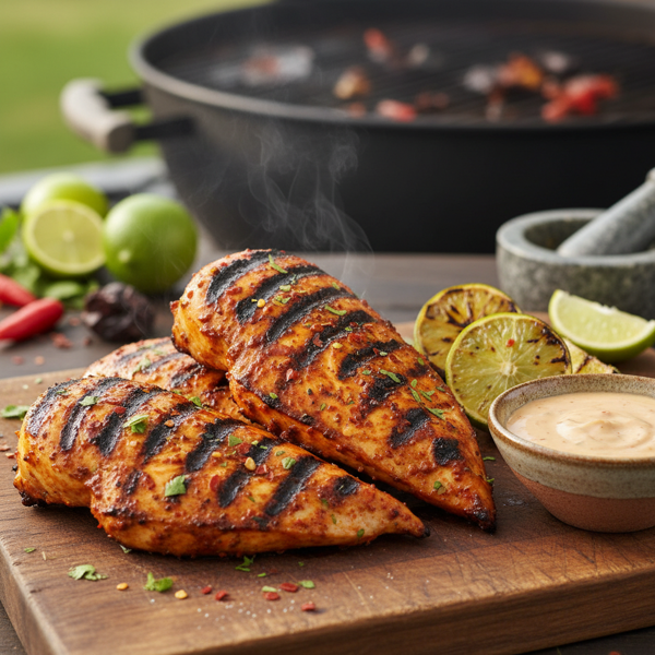 Spicy Chipotle-Lime Grilled Chicken recipe
