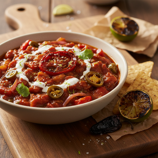 Spicy Chipotle Burst Salsa recipe