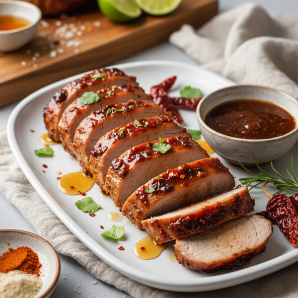 Spicy Chipotle Honey-Glazed Pork Tenderloin recipe