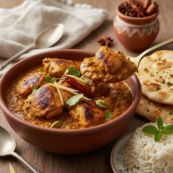 Spicy Chunky Chicken Vindaloo Delight recipe