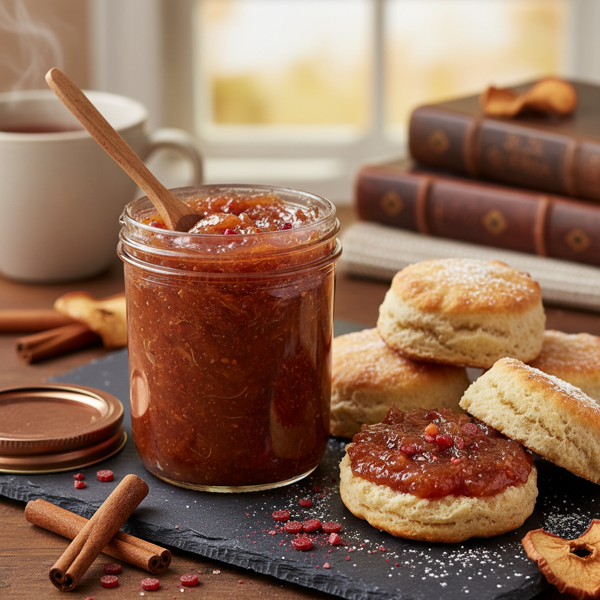 Spicy Cinnamon Red-Hot Apple Butter recipe