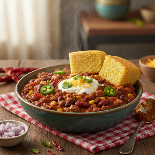 Spicy Comfort Chili Delight recipe