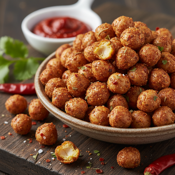 Spicy Crispy Roasted Chickpeas recipe