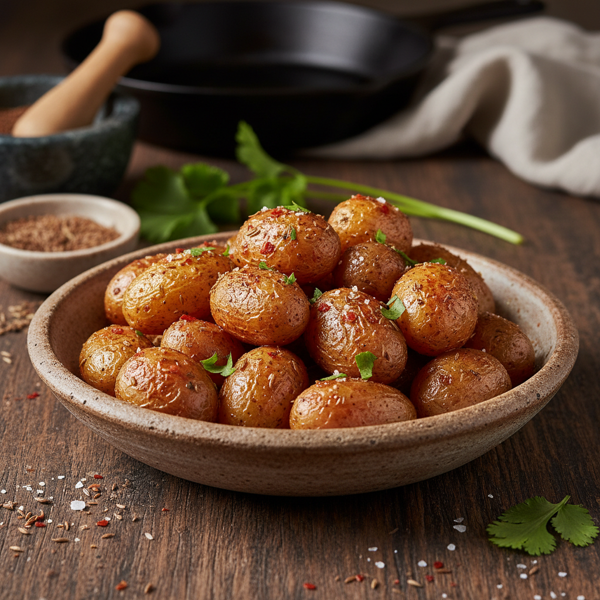 Spicy Cumin-Infused New Potatoes recipe