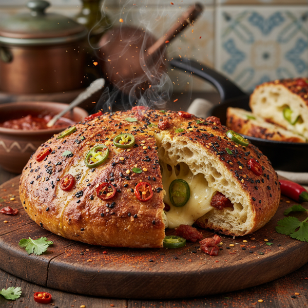 Spicy Freckle Bread Delight recipe