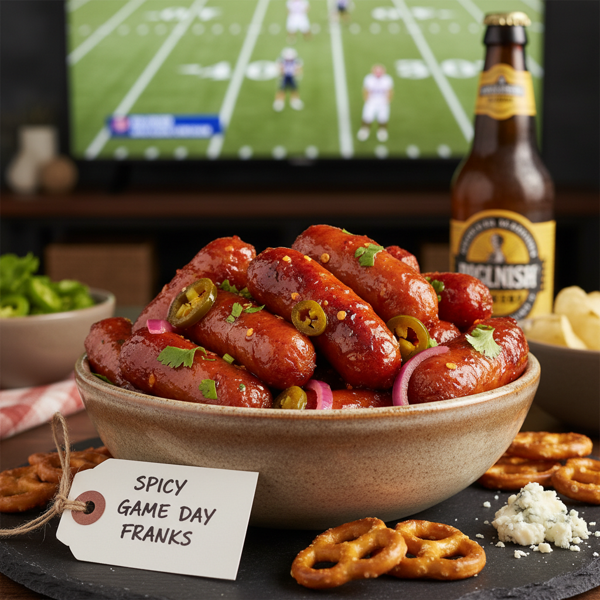 Spicy Game Day Cocktail Franks recipe