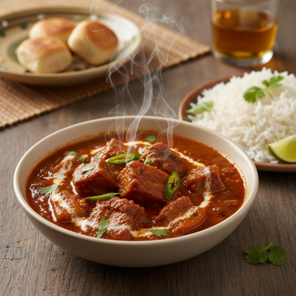 Spicy Goan Vindaloo Pork Stew recipe