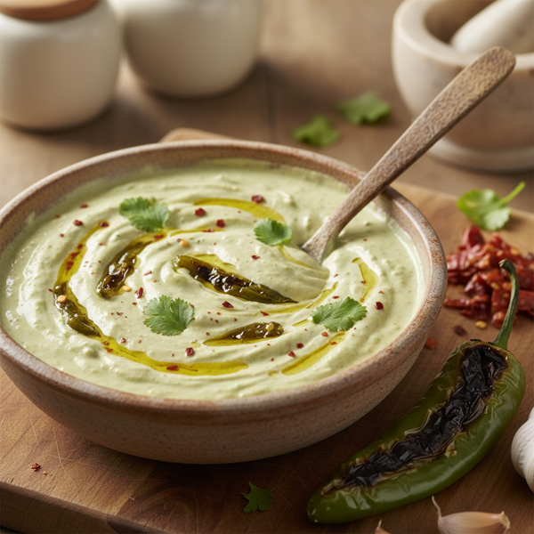 Spicy Hatch Green Chile Bliss Sauce recipe