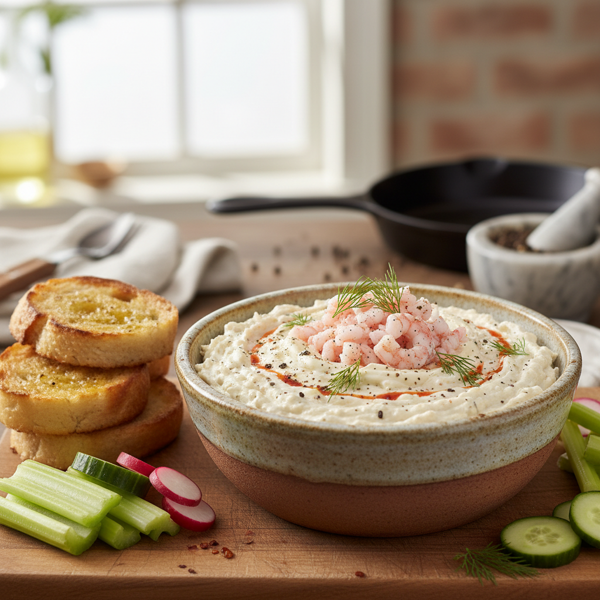 Spicy Horseradish Shrimp Spread recipe
