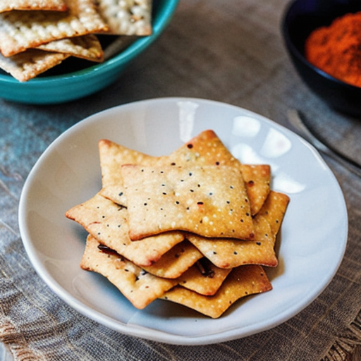 Spicy Indian Papad Crackers recipe