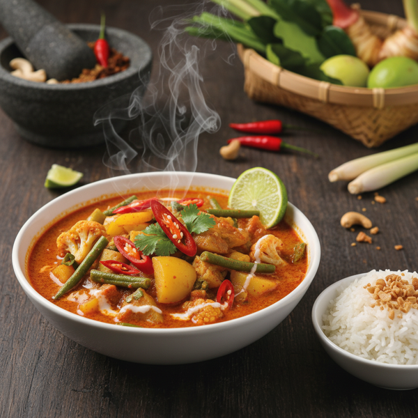 Spicy Indonesian Vegetable Curry recipe
