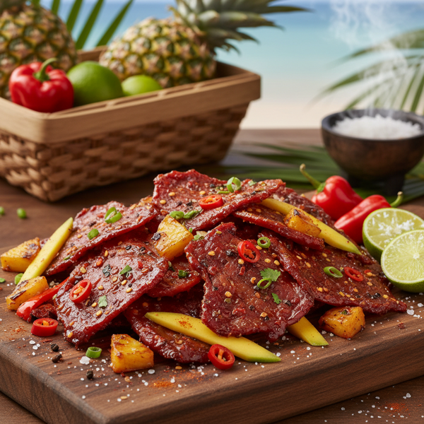Spicy Island Turkey Jerky Delight recipe