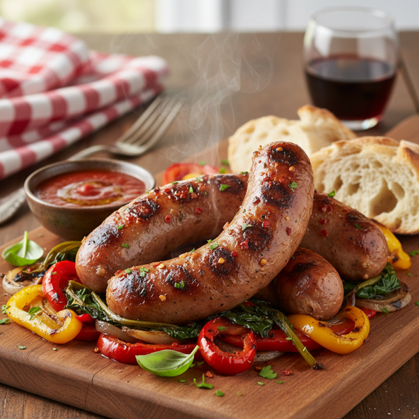 Spicy Italian Pork Sausage Links recipe