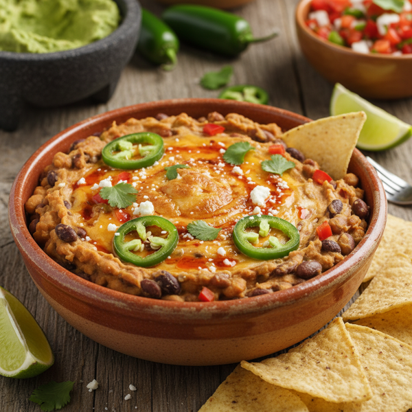 Spicy Jalapeño Bean Dip recipe