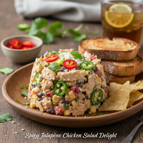 Spicy Jalapeño Chicken Salad Delight recipe