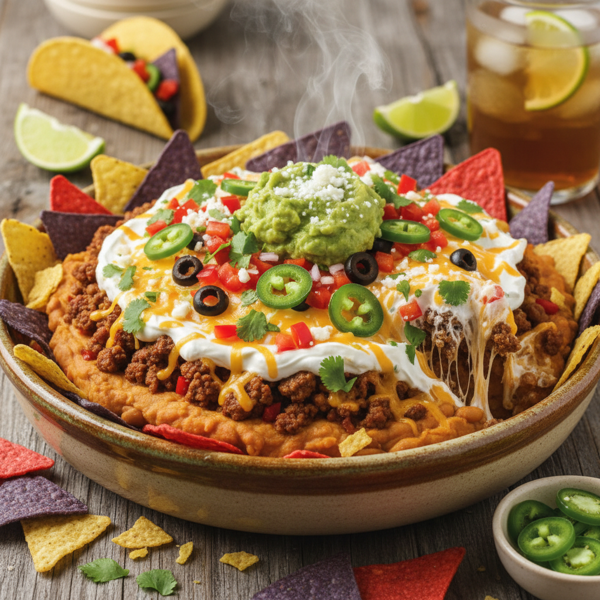 Spicy Jalapeño Fiesta Taco Dip recipe