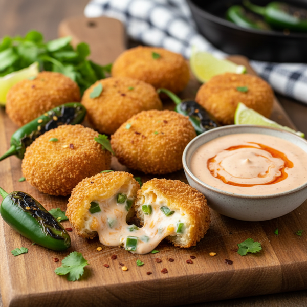 Spicy Jalapeno Popper Bites recipe