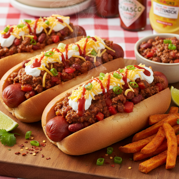 Spicy Jamboree Dogs recipe