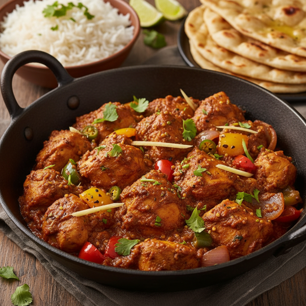 Spicy Kadai Chicken Delight recipe
