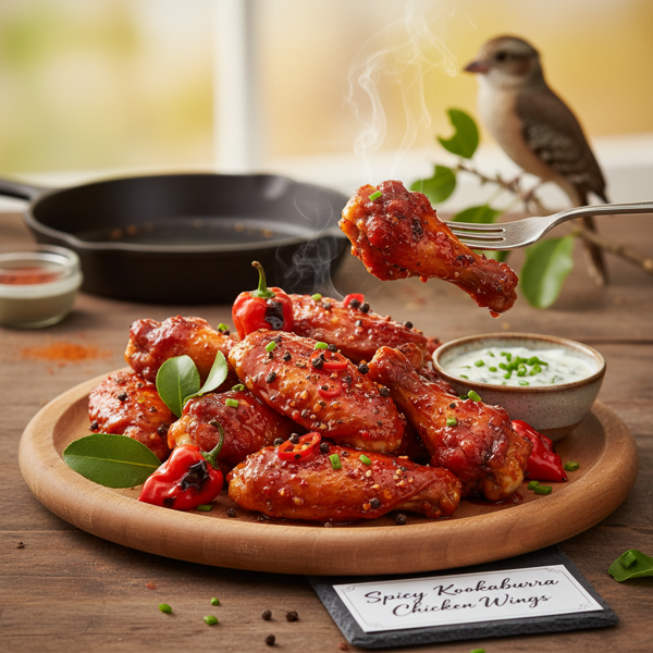 Spicy Kookaburra Chicken Wings recipe