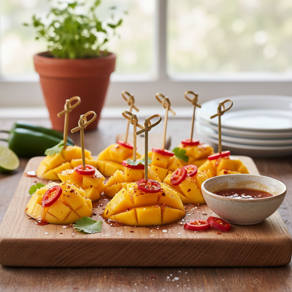 Spicy Mango Serrano Bites recipe