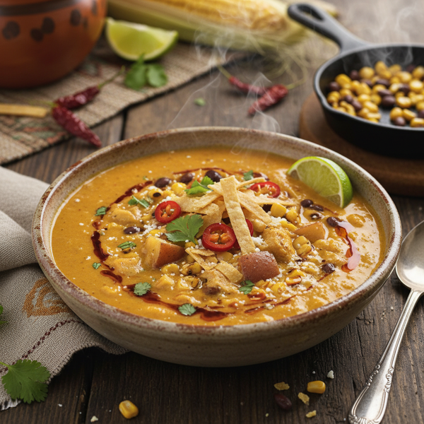 Spicy Mexican Corn Chowder recipe