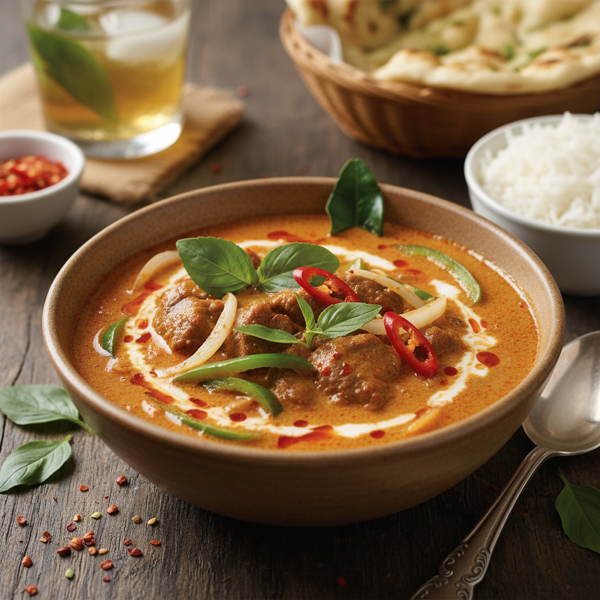 Spicy Panang Beef Curry recipe