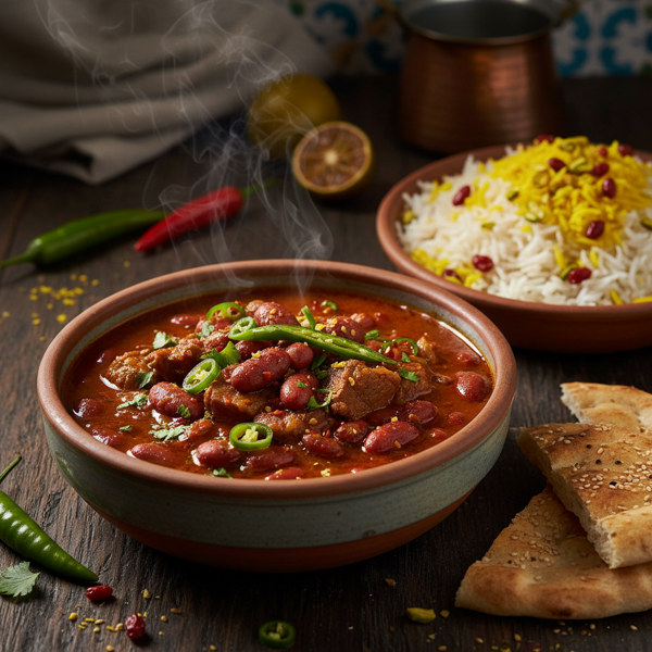 Spicy Persian Kidney Bean Delight recipe