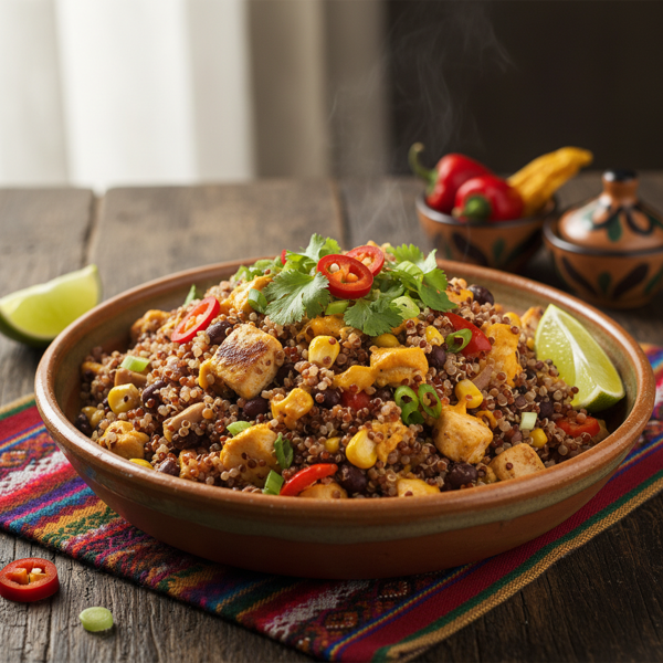 Spicy Peruvian Quinoa Delight recipe